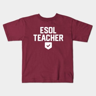 ESOL Teacher #4 Kids T-Shirt